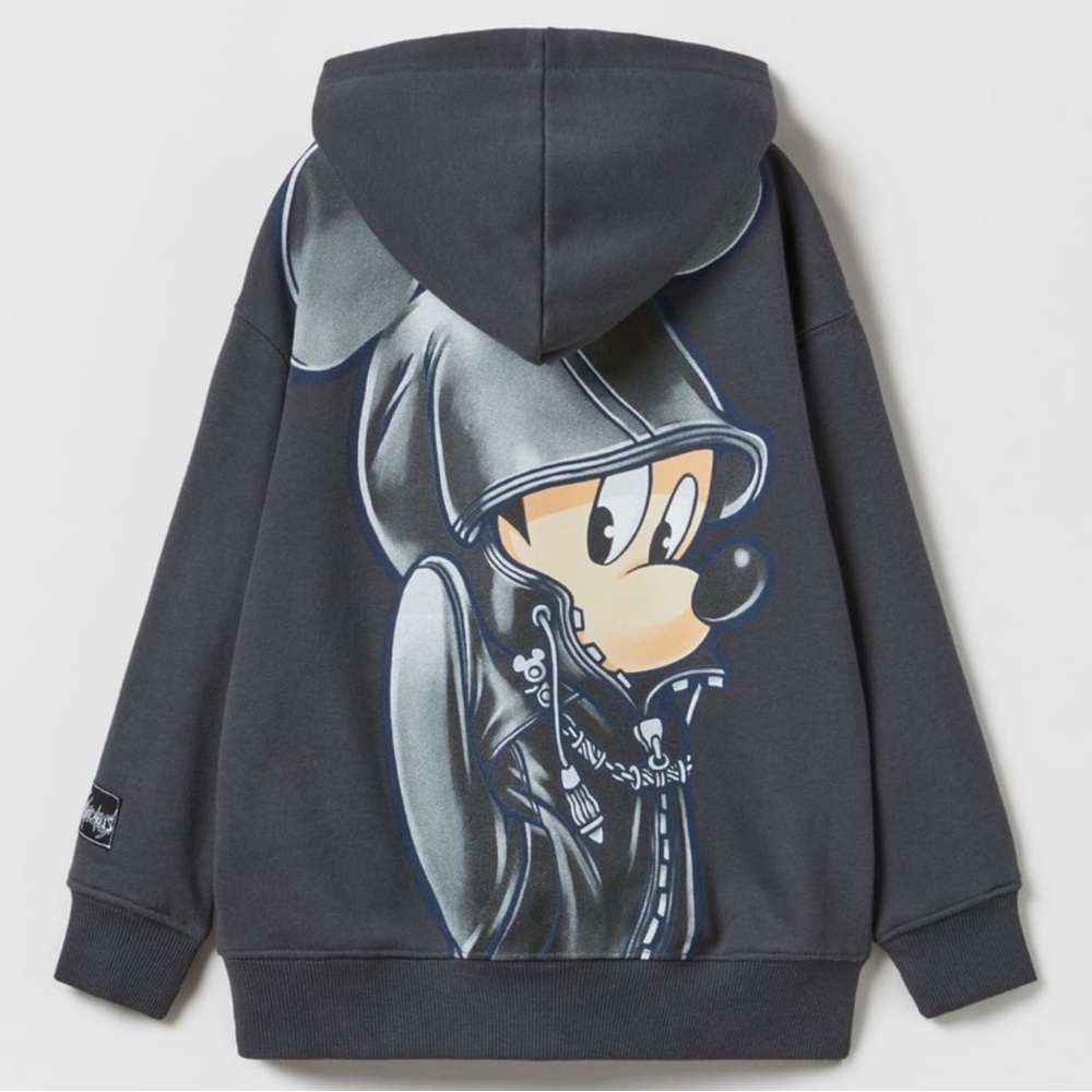 Zara Mickey Kingdom Hearts Hoodie